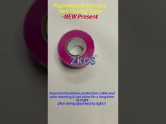 लाल गर्मी प्रतिरोधी सिलिकॉन रबर विद्युत टेप केबल इन्सुलेशन सुरक्षा के लिए