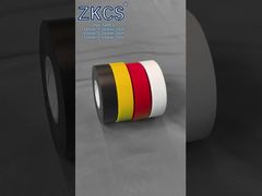 उच्च तापमान पीवीसी विद्युत तार टेप यूवी प्रतिरोधी 180°C या 356°F पर संचालन के लिए