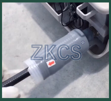 सिलिकॉन कोल्ड सिकुड़ने वाली ट्यूब बाहरी केबल और कनेक्टर सुरक्षा के लिए स्वचालित सीलिंग