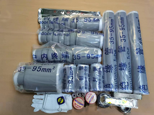 शीत संकुचन 3 कोर केबल ब्रेकआउट (1~36kV) केबल समापन और संयुक्त इन्सुलेशन सुरक्षा के लिए प्रयोग किया जाता है