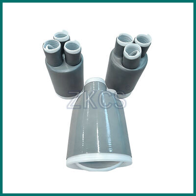 कोल्ड श्रिंक ब्रेकआउट | 12/20kV पावर सिस्टम के लिए वायवीय विस्तार 3-फिंगर सिलिकॉन रबर केबल ब्रेकआउट